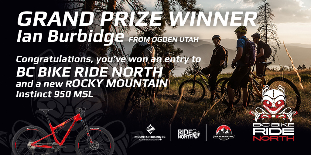 BC Bike Ride Contest Winner Announced!