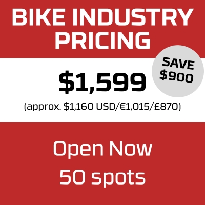2026 BCBR bike industry pricing $1599