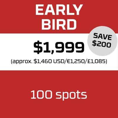 BCBR 2027 early bird pricing