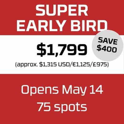 BCBR 2027 super early bird pricing graphic